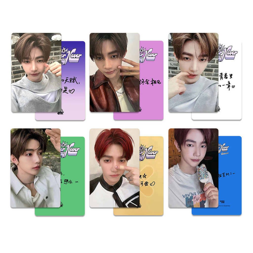 ZB1 Day Photocard NEVER SAY NEVER Zhanghao Galaxy SR Photocard การ์ดอัลบั้มพิเศษ STARRIVER