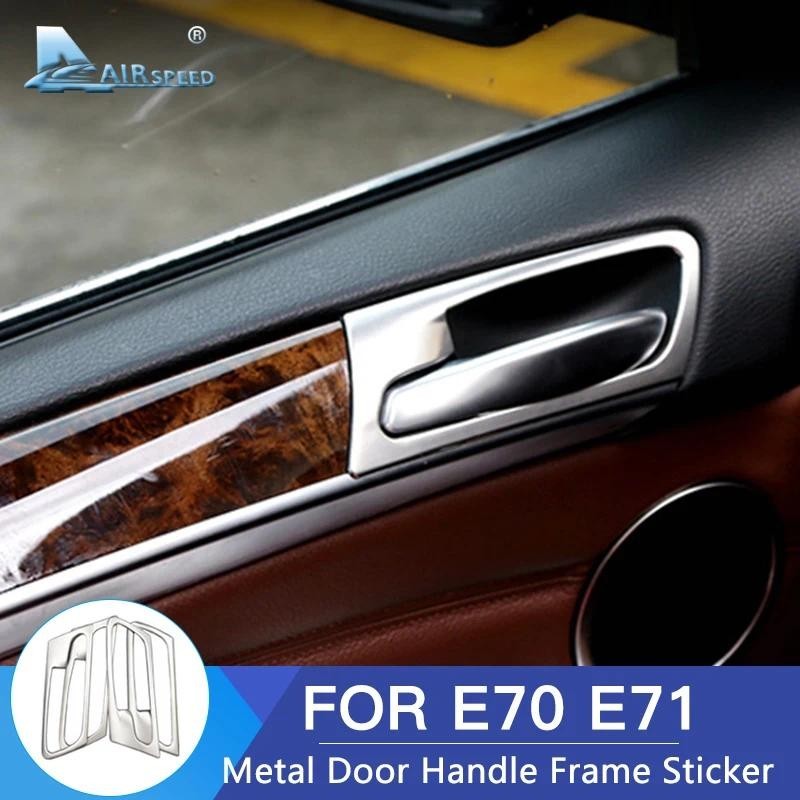 Airspeed สแตนเลสสําหรับ BMW X5 E70 X6 E71 อุปกรณ์เสริมสําหรับ BMW E70 X5 E71 X6 ภายใน Trim E70 E71 ส