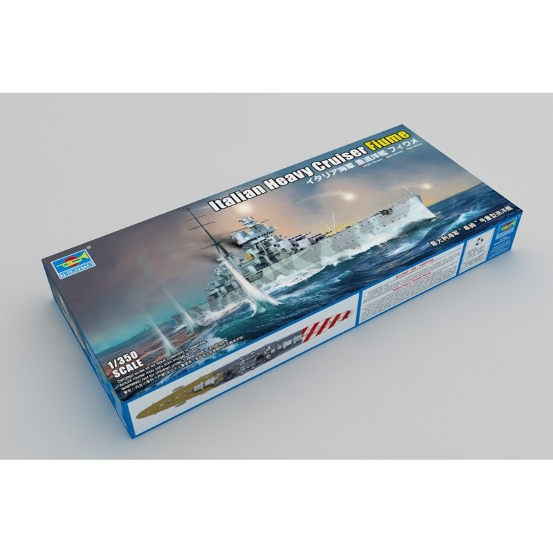Trumpeter 1/350 05348 Italian Heavy Cruiser Fiume โมเดลพลาสติก *ออกใหม่* ชุดโมเดล