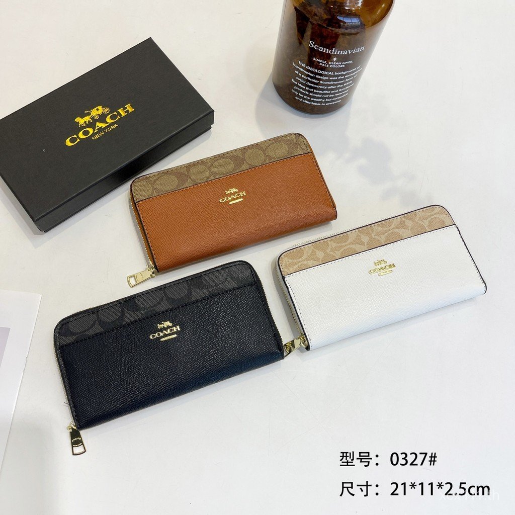 2026Coach wristlet/Coach wallet Ladies Card Holder Coin Purse wallet Presbyopic wallet Student Party