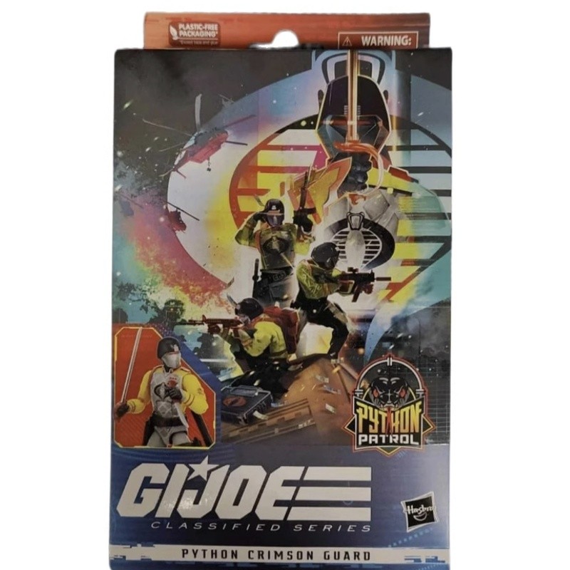 กองกําลังพิเศษ Hasbro GIJOE หมายเลข 66 Python Patrol Force Elite Red Envelope Guard
