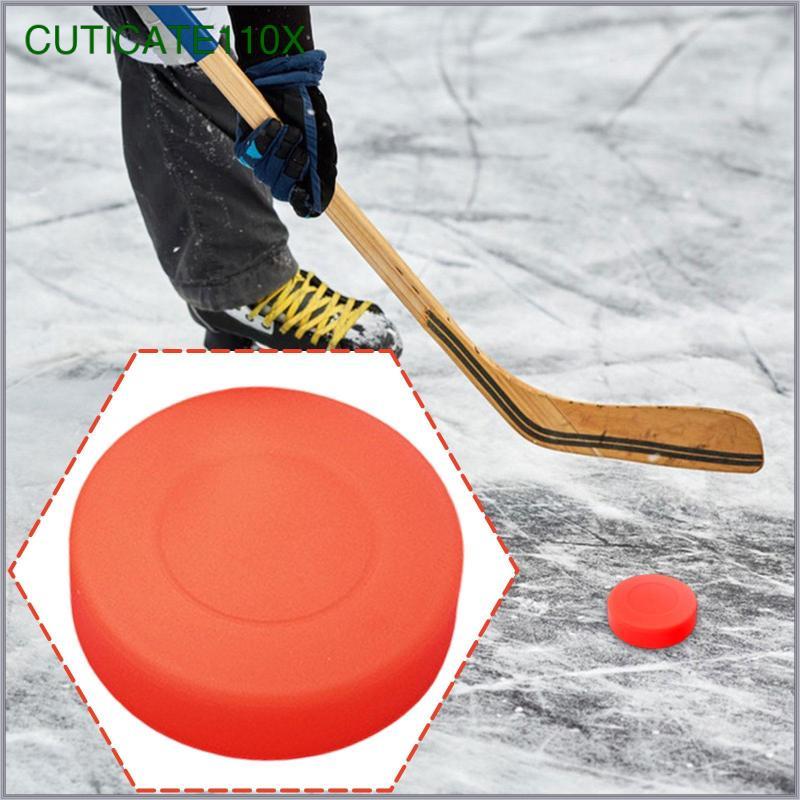 [cuticate110x] 2-6pack Ice Hockey Puck Street Hockey Game Clubs Teams Player Daily Rink