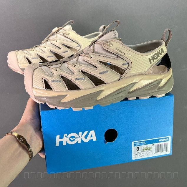 Hoka Hopara 1 รองเท้าแตะผู้ชายและผู้หญิง Hoka Hopara 2 รองเท้าวิ่ง 1123112-SSDD FXHG