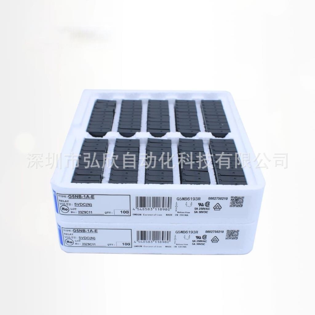 Omron G5NB-1A-E-24VDC 5VDC 12VDC G5NB-1A-E 5A รีเลย์ขนาดเล็ก