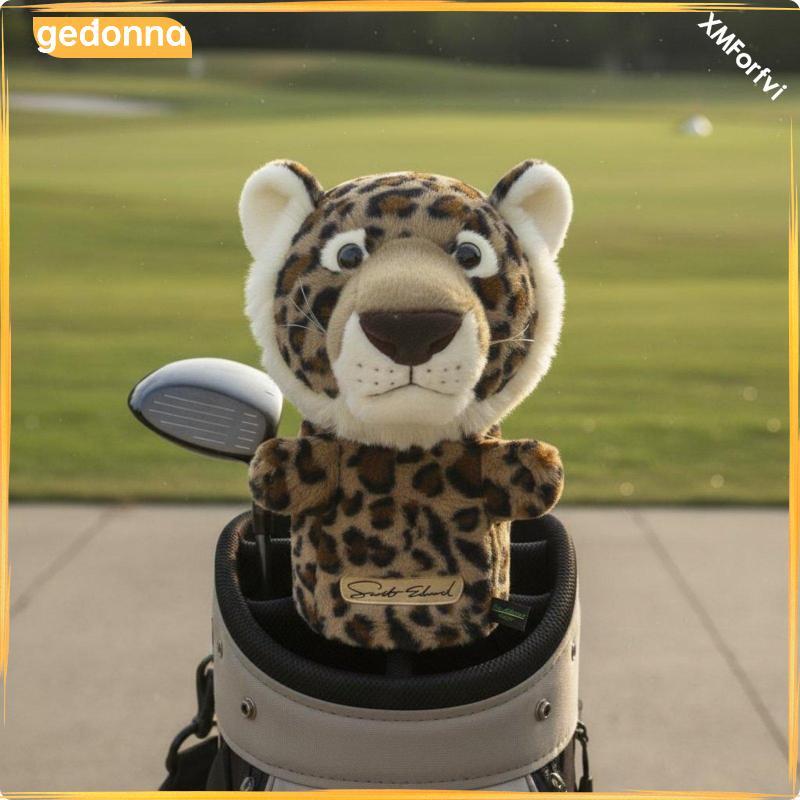 [gedonna] Tiger Golf Club Head Cover Cozy Cushion Golf Club Headcovers Novelty Golf Iron Protector ส