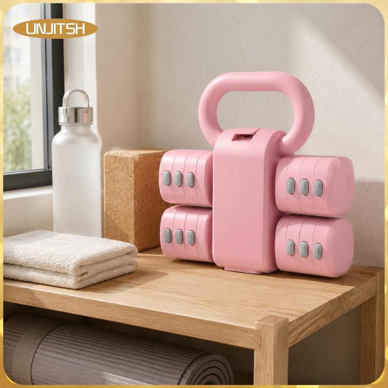 [unjitsh] Dumbbell Barbell Kettlebell Set Easy Disassembly Convertible Weight Set Adjustable Kettleb