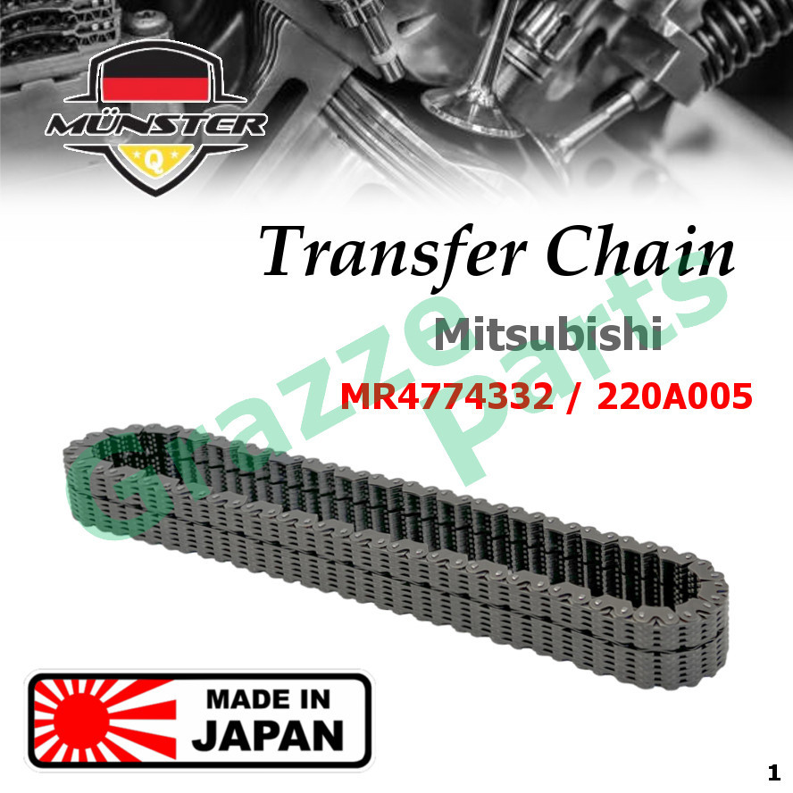 (76L) Münster Transfer Case Gearbox Chain Drive MR477432 Mitsubishi Montero Pajero V65W V75W 3.5 6G7