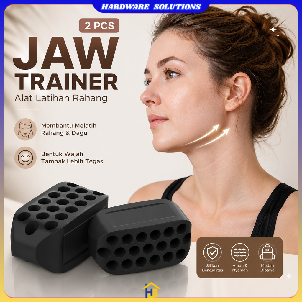 TaffiSPORT Silicone Mewing Jaw Trainer Ball 2 ชิ้น - TM734