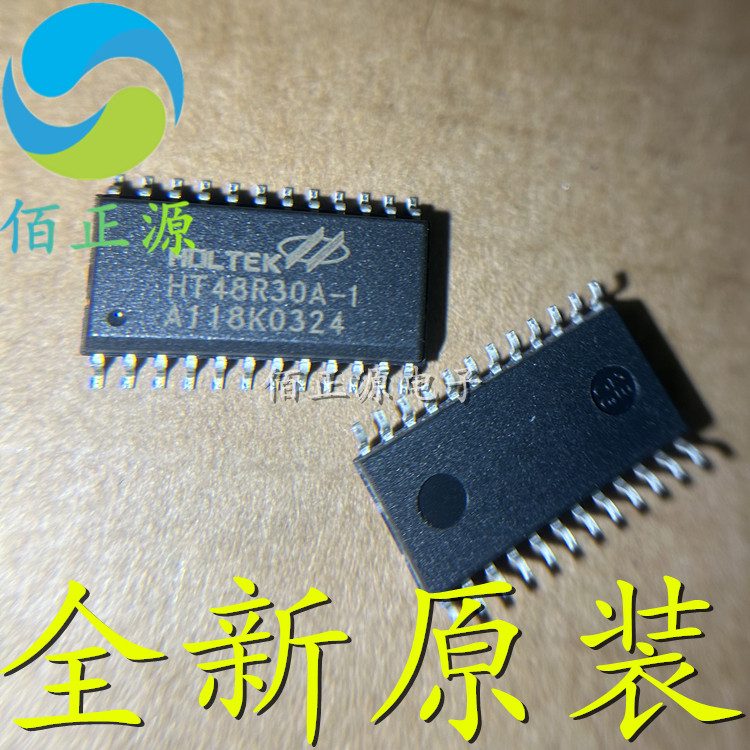 HT48R30A-1 HT48R30A แพคเกจ SOP24/DIP28 ประเภท LCD 8-bit เอาต์พุต/อินพุต Microcontroller