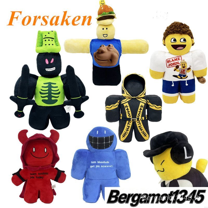 Forsaken 1x1x1x1 Plush Shedletsky Taph ตุ๊กตาตุ๊กตานุ่ม 007n7 ของเล่นของขวัญวันเกิดสําหรับแฟนๆเด็กชา