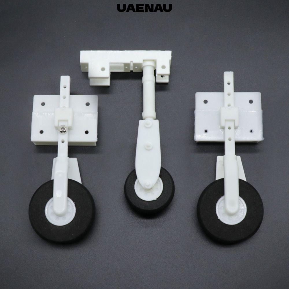UAENAU SU27 ชุดประกอบ, DIY KT Board RC Plane Landing Gear, ของเล่นอุปกรณ์เสริมพวงมาลัยน้ําหนักเบา RC