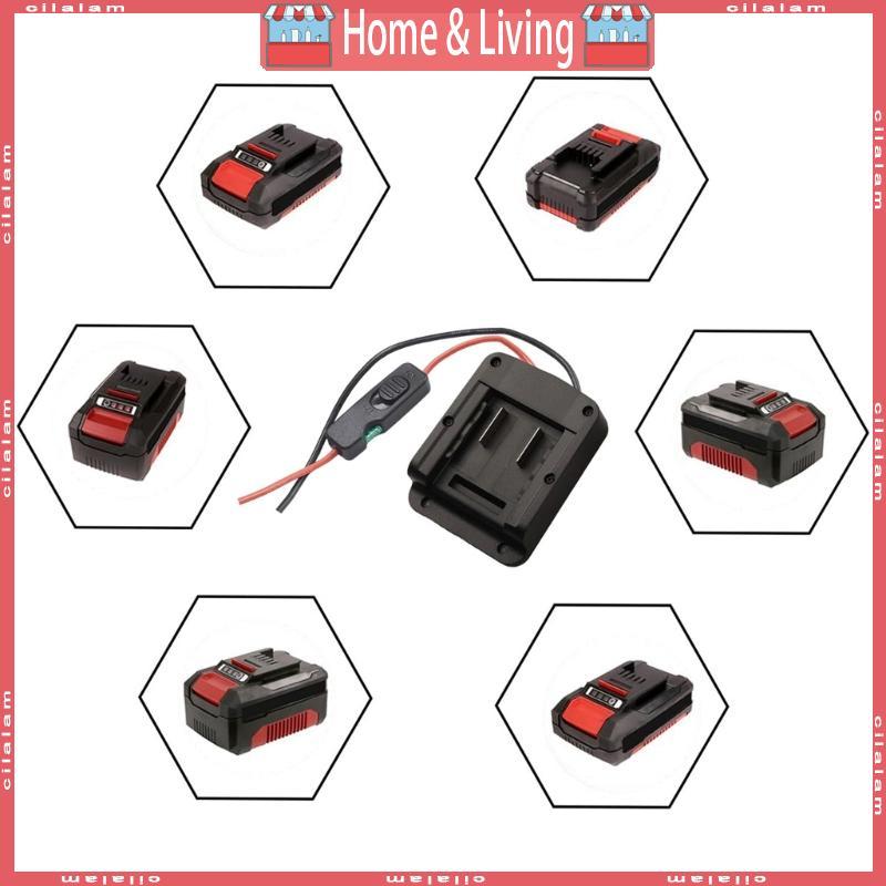 CI Power เครื่องมืออะแดปเตอร์สําหรับ 14 4V 12V 18V 20V พร้อมฟิวส์ Switcher อะแดปเตอร์สําหรับรีโมทคอน