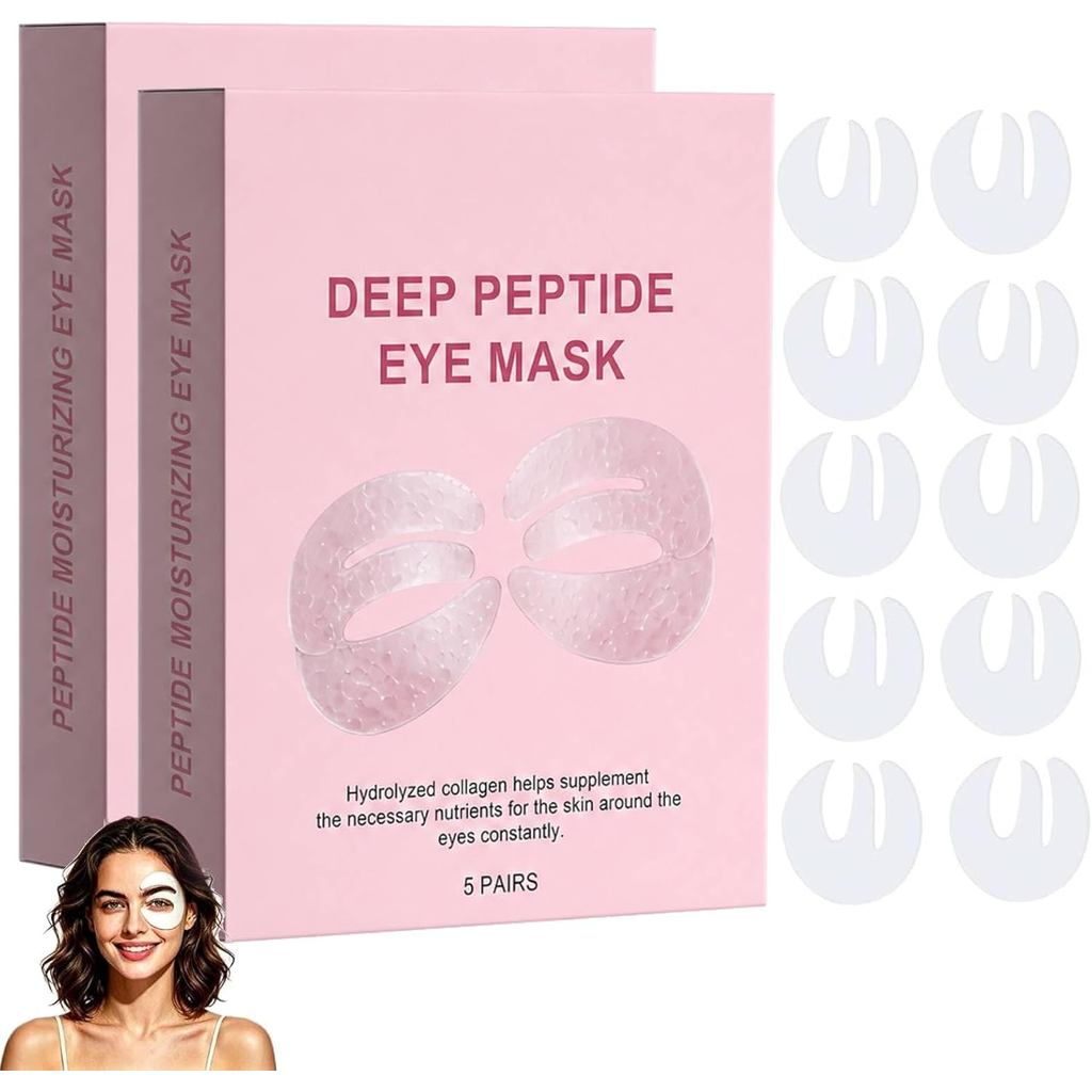 Deep Peptide Collagen Eye Mask, Deep Peptide Eye Mask (10 คู่)