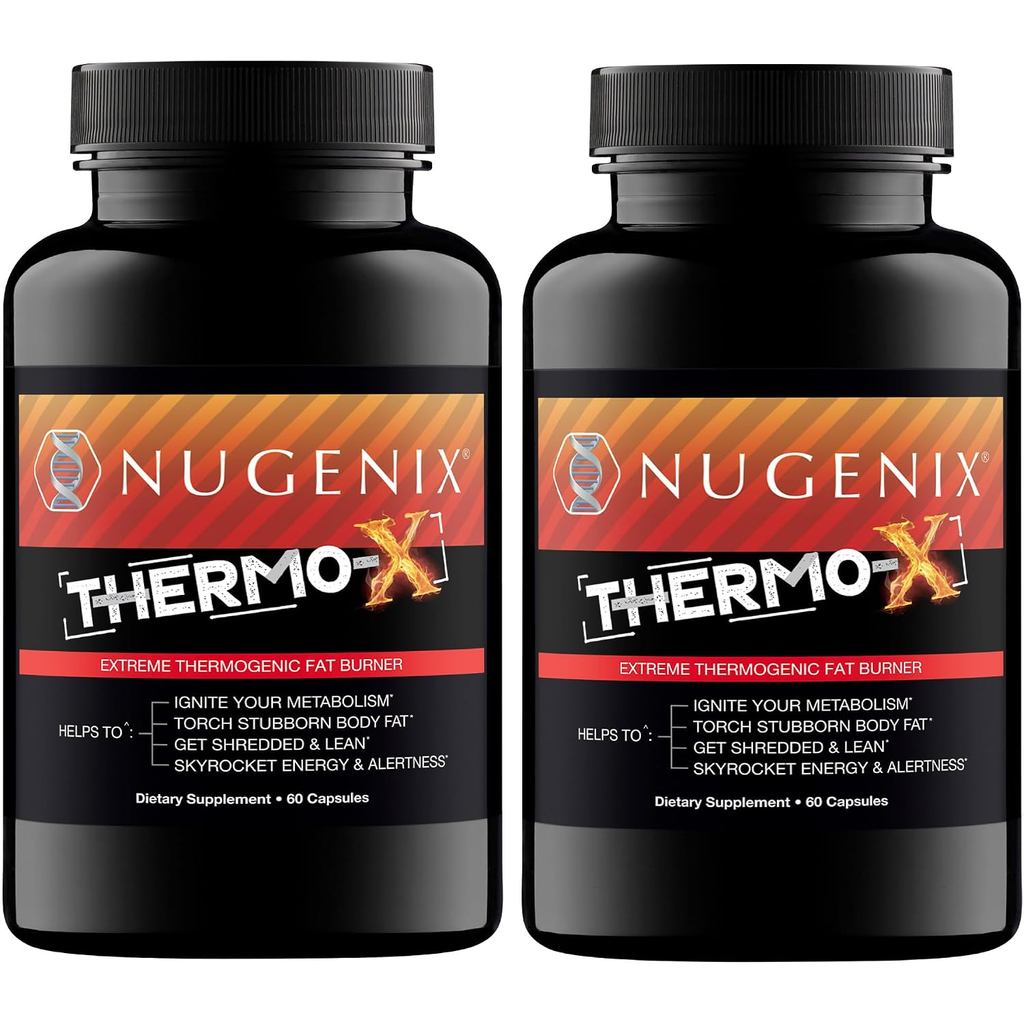 Nugenix Thermo-X: Mens Hot Fat Burner, Metabolic Thank You Booster, 120t
