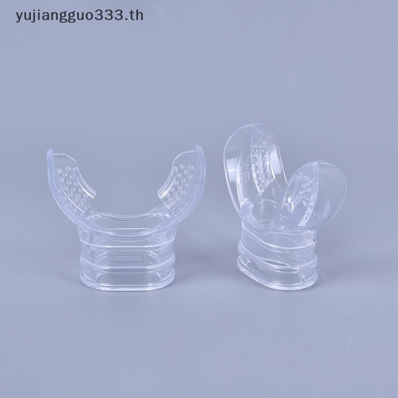 # yujiang # 1PC Dive Tube Snorkel Silicone Clear Underwater Diving Tube .