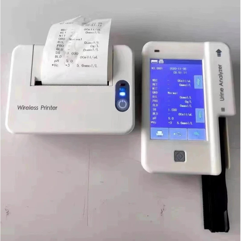 Portable Vet Urine Analyzer - UPC | 4-Wavelength Tech | Auto PH/Color Adjust | With Urinalysis Test 