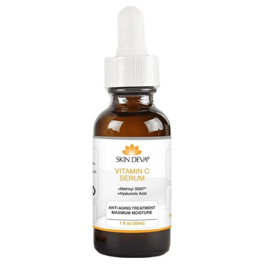 0NW2 DEVA1Ounce of Vitamin C และเซรั่มบํารุงผิวหน้ากรดไฮยาลูโรนิก+Matrixyl3000เซรั่มต่อต้านวัยการผลิ