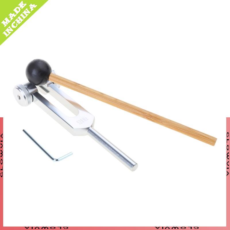 GLO 528Hz Chakra Hammer Diagnostic Ear Tuning Fork เสียงส้อมประสาทสัมผัส