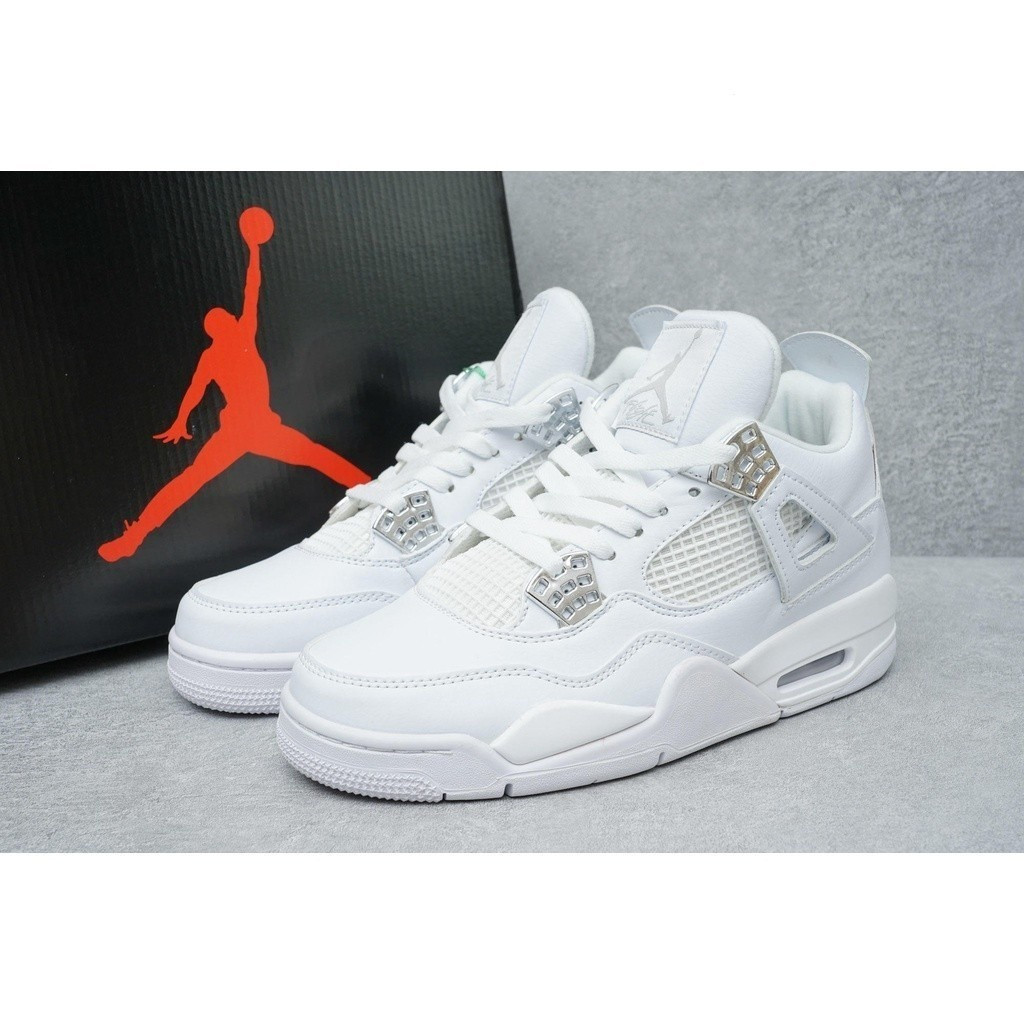 RMB Air Jordan 4 รองเท้าลําลอง AJ4 ผู้ชายผู้หญิง Super No. 1 Jordan 4 Jordan รุ่นที่สี่ คู่ 6zvw Inm