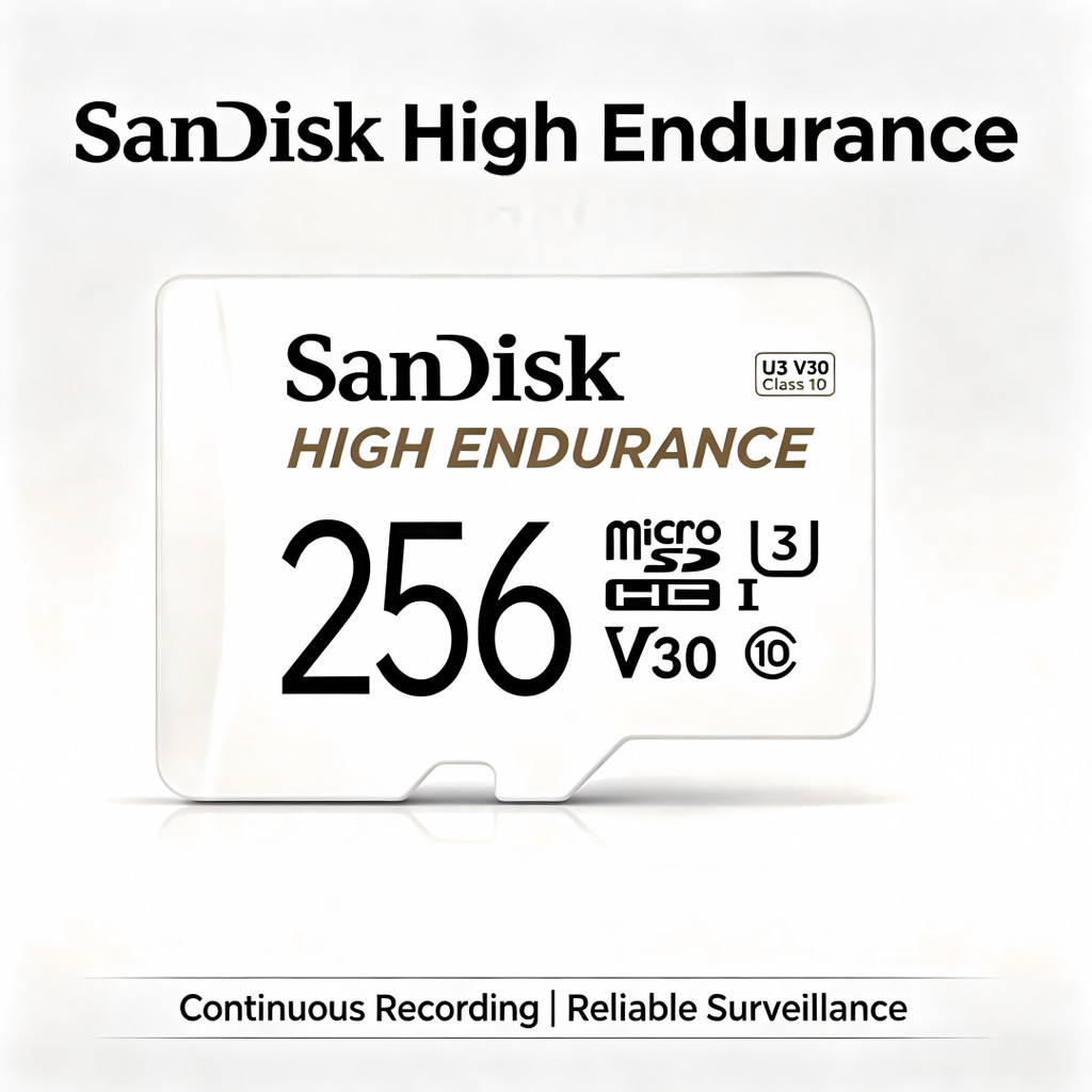 (ส่งด่วน) SANDISK MicroSDcard แท้ High Endurance 32GB/64GB/128GB/256GB /1TB(100MB) UHS-I Class10 U3 V30 Memory card เมม