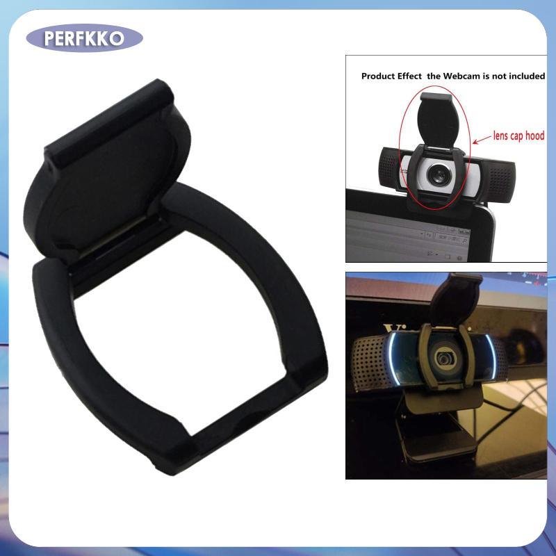 [perfkko] ฝาครอบเลนส์ชัตเตอร์ความเป็นส่วนตัวสําหรับ Logitech C920 C922 C930e สีดํา