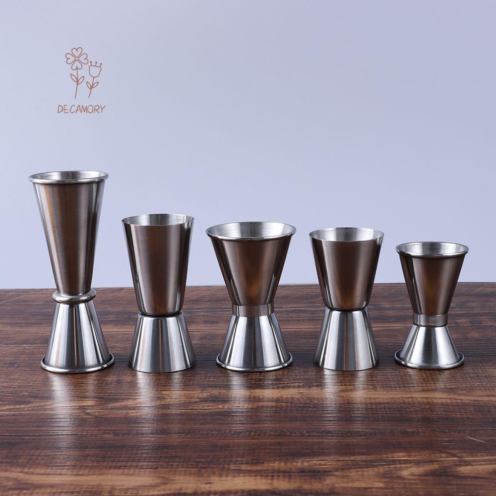 SHOUKEY วัด Jigger ดื่มสแตนเลส Barware แก้วค็อกเทล