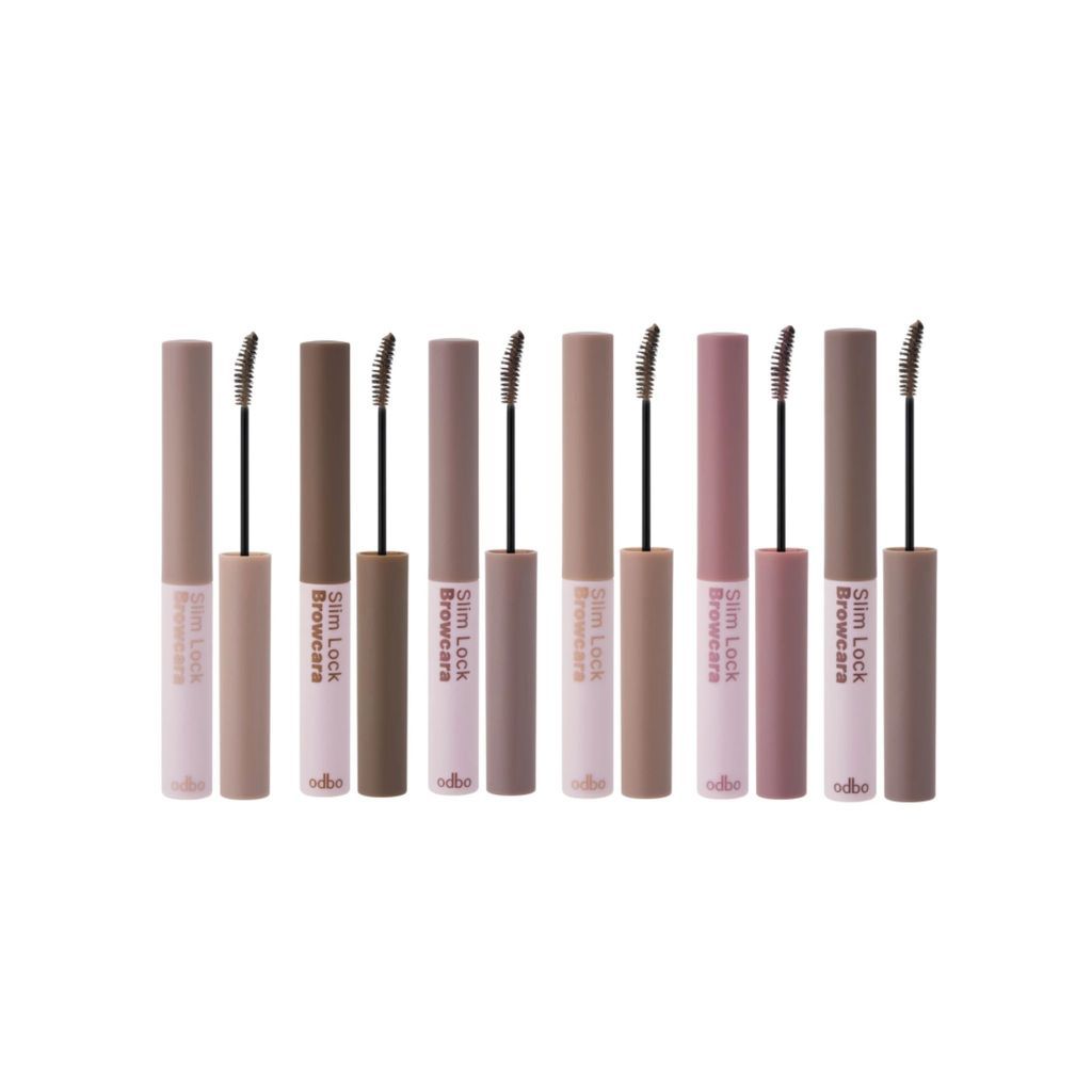 ของแท้·ส่งด่วน·ถูก Odbo Slim Lock Browcara #OD7024 โอดีบีโอ สลิม ล็อก บราวคาร่า มาสคาร่าคิ้ว x 1 ชิ้น dayse