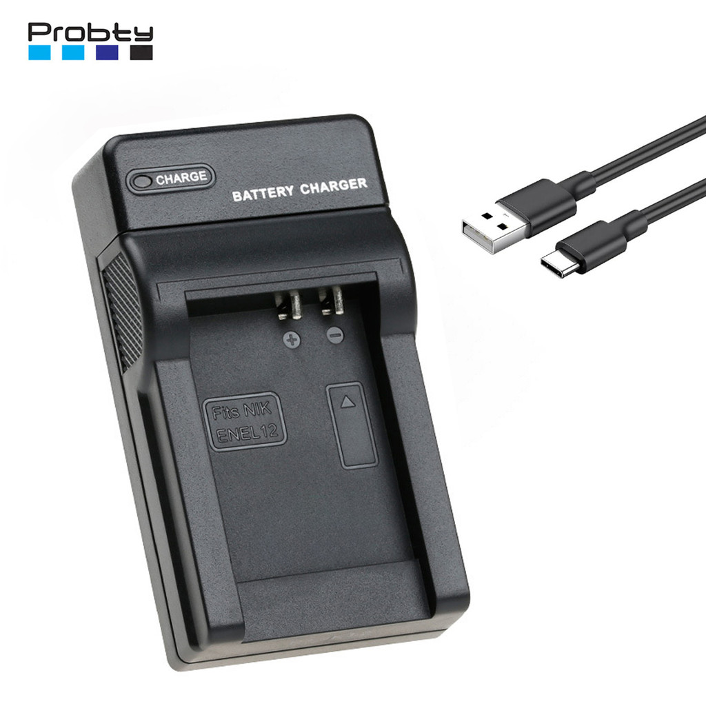 EN-EL12 เครื่องชาร์จแบตเตอรี่สําหรับ Nikon Coolpix A1000, B600, AW130, AW110, AW100, A900, W300, S12
