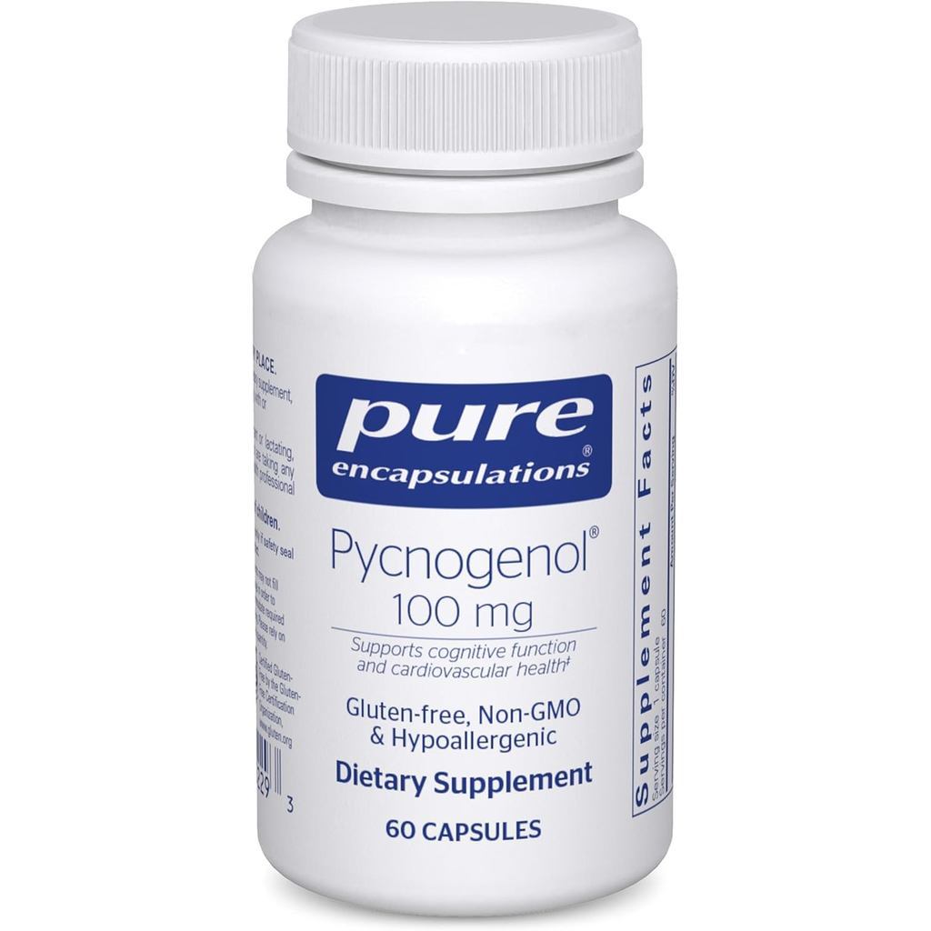 Pure Encapsulations Pycnogenol 100 mg, 60 แคปซูล