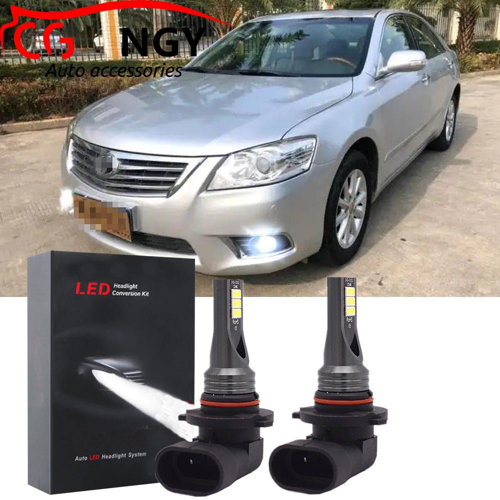 สําหรับ 2007 2008 2009 2010 2011 2012 2013 Toyota Camry - 2x Xenon 6000K สีขาว LED ไฟหน้าหลอดไฟ TE ช