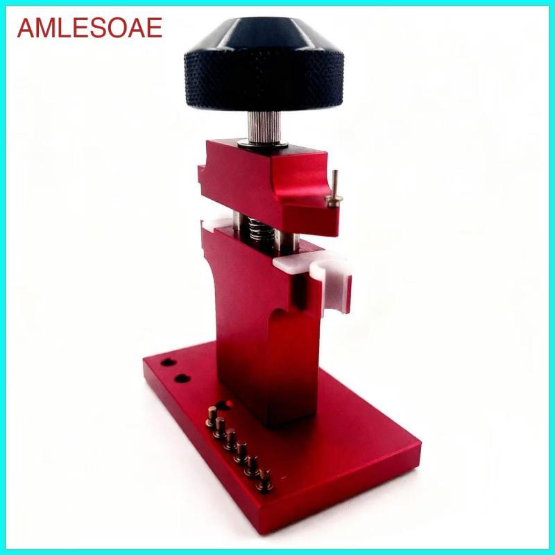 [amlesoe] Bench-Top Watch Crown Tube Remover นาฬิกาโลหะ Crown Tube ใส่ Remover Secure Grip Compact ส