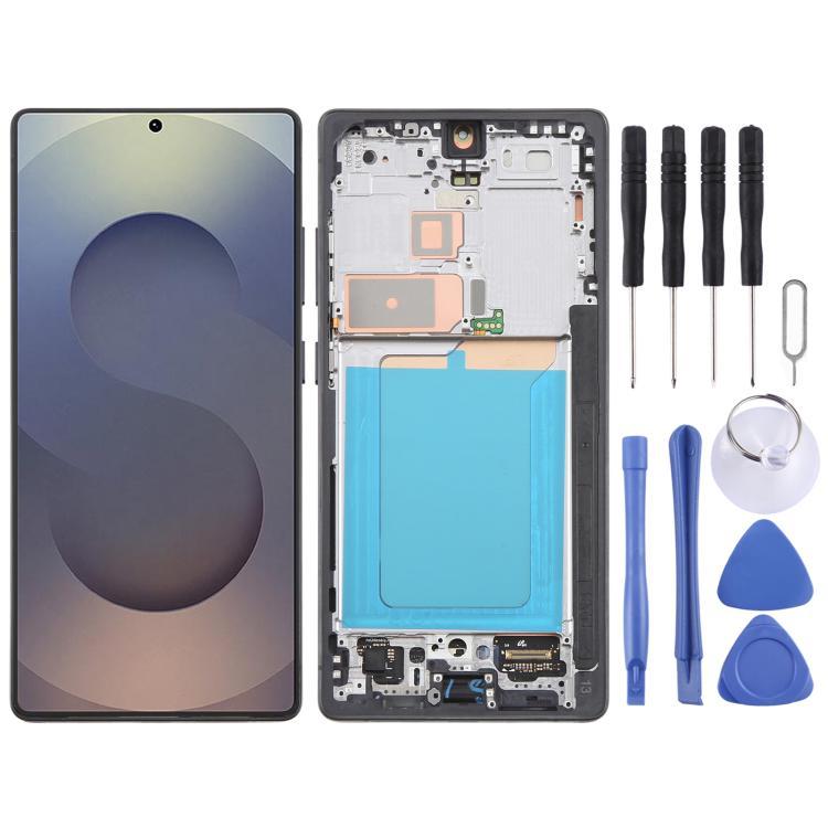 เตรียมจัดส่ง สําหรับ Samsung Galaxy S25 Ultra SM-S938B 6.78 นิ้ว OLED หน้าจอ LCD Digitizer Full Asse