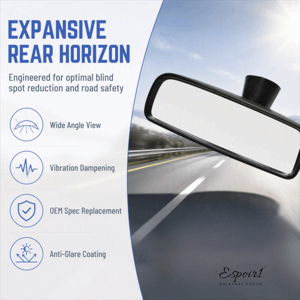 ESPOIR1 กระจกมองหลังภายใน, ABS, สําหรับ Peugeot 2008 / 3008 / 308 / 308S / 408 / 508 / 408 / Citroen