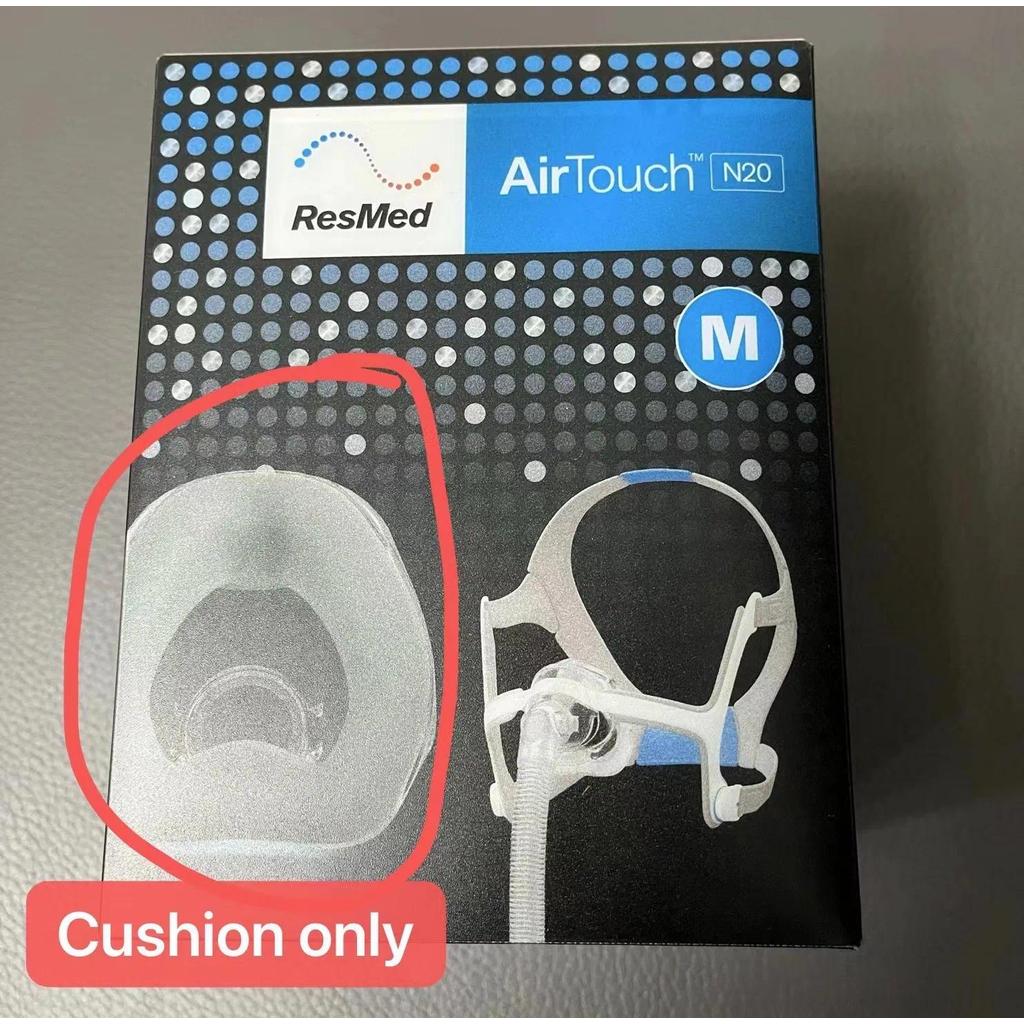 【QJ】Resmed AirTouch N20 UltraSoft Memory Foam Cushion หน้ากากจมูกจมูกสําหรับ AirFit N20 หน้ากาก CPAP