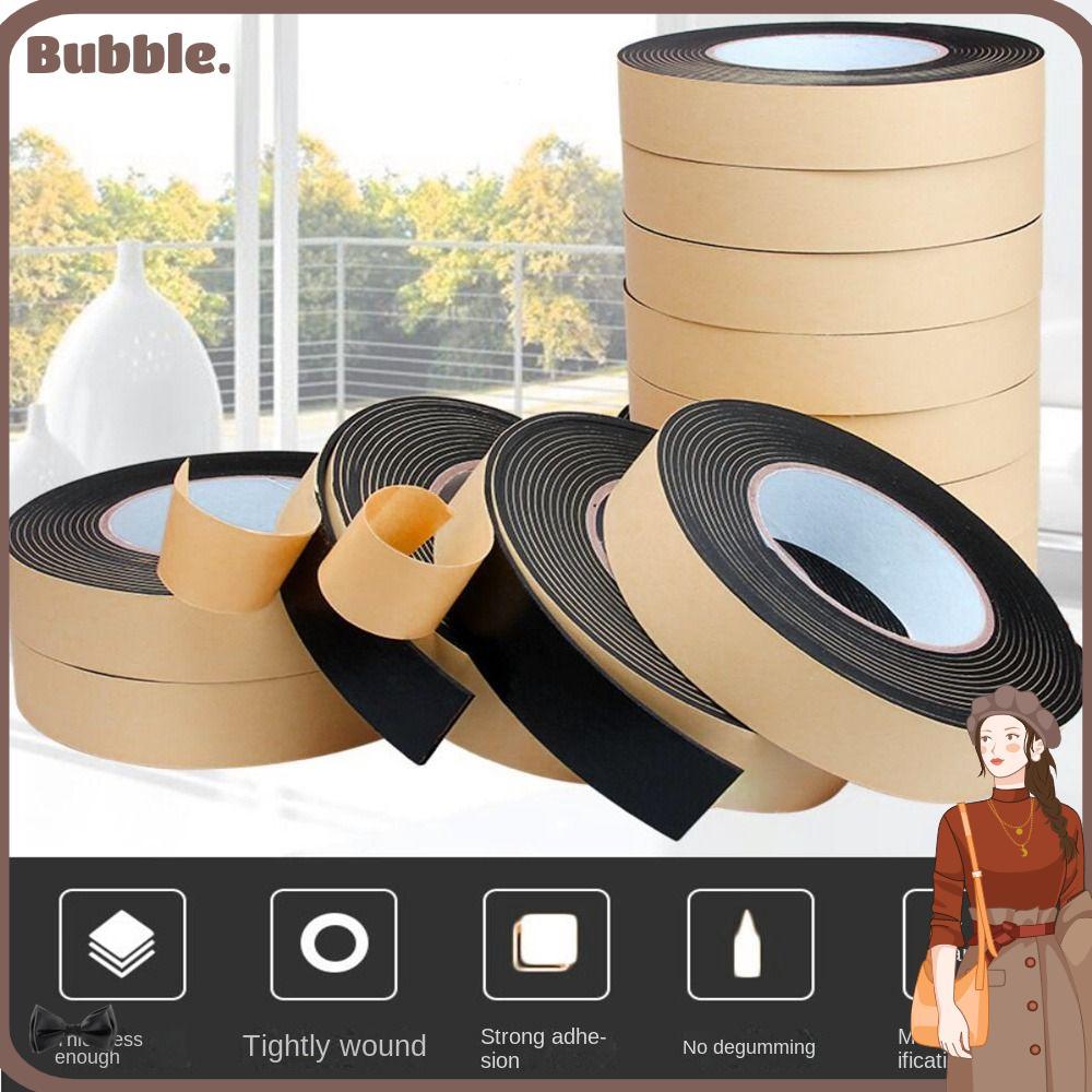 BUBBLE 10M เทปฟองน้ําโฟม Strong Adhesion Anti-collision หนา 1-5 มม.EVA