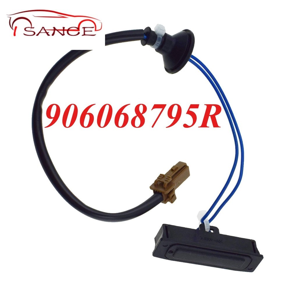 ปุ่มฝาครอบสวิตช์บูตท้ายรถด้านหลัง 906068795R 90542JY00A สําหรับ Renault Koleos HY 2008-2016