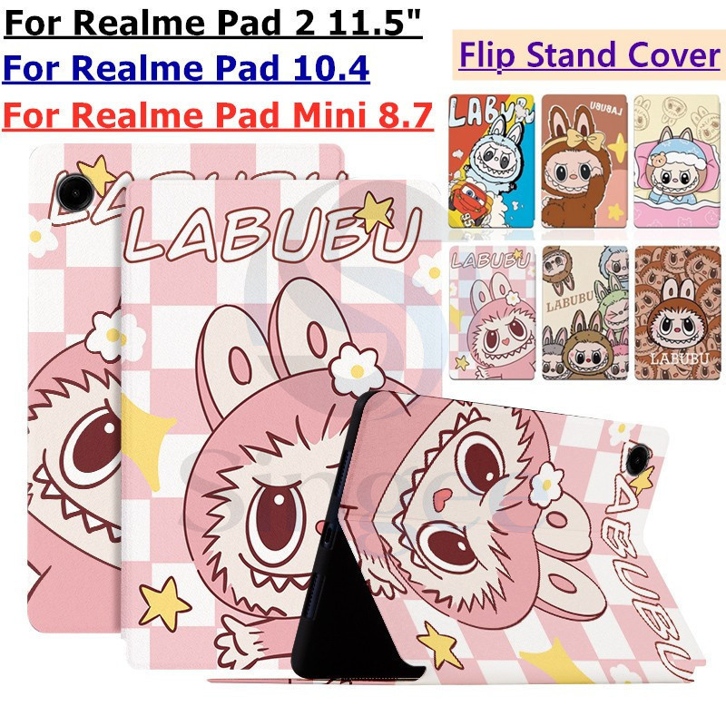 Singee สําหรับ Realme Pad 2 11.5" 2026 Pad 10.4 "mini 8.7 "RMP2102 RMP2103 RMP2105 แฟชั่น LABUBU หนั