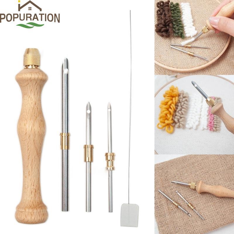 POP Punch Needle Kit Stitching Punch Needle Set เด็กผู้ใหญ่ DIY ในครัวเรือน