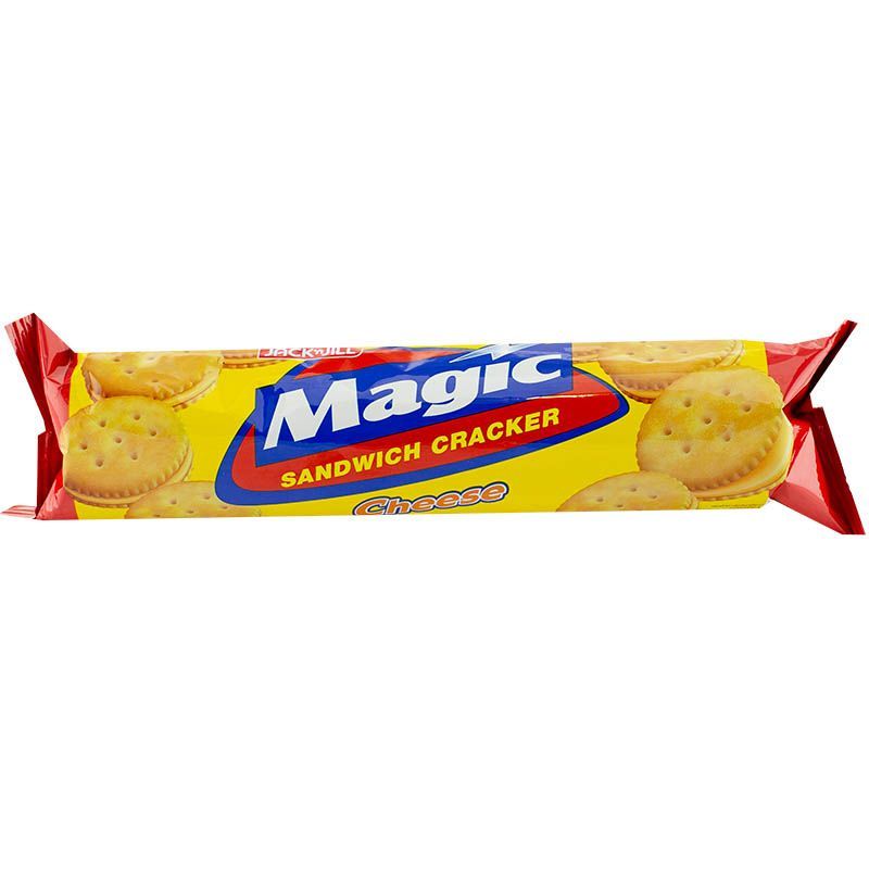 เมจิกแครกเกอร์ชีส 115กรัม Magic Cheese Cracker 115g.