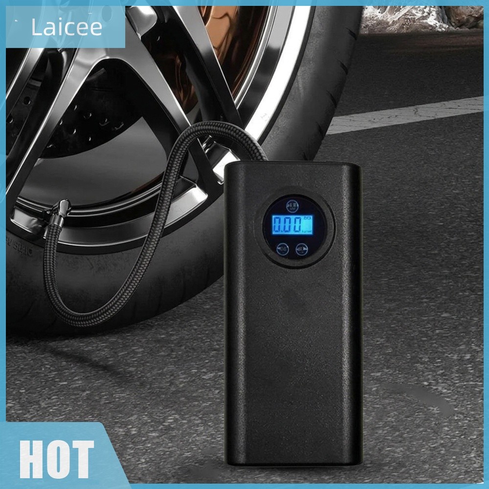 [Laicee.th] Car Tyre Pump Cordless Tyre Inflator สําหรับสกู๊ตเตอร์ไฟฟ้ารถเข็น
