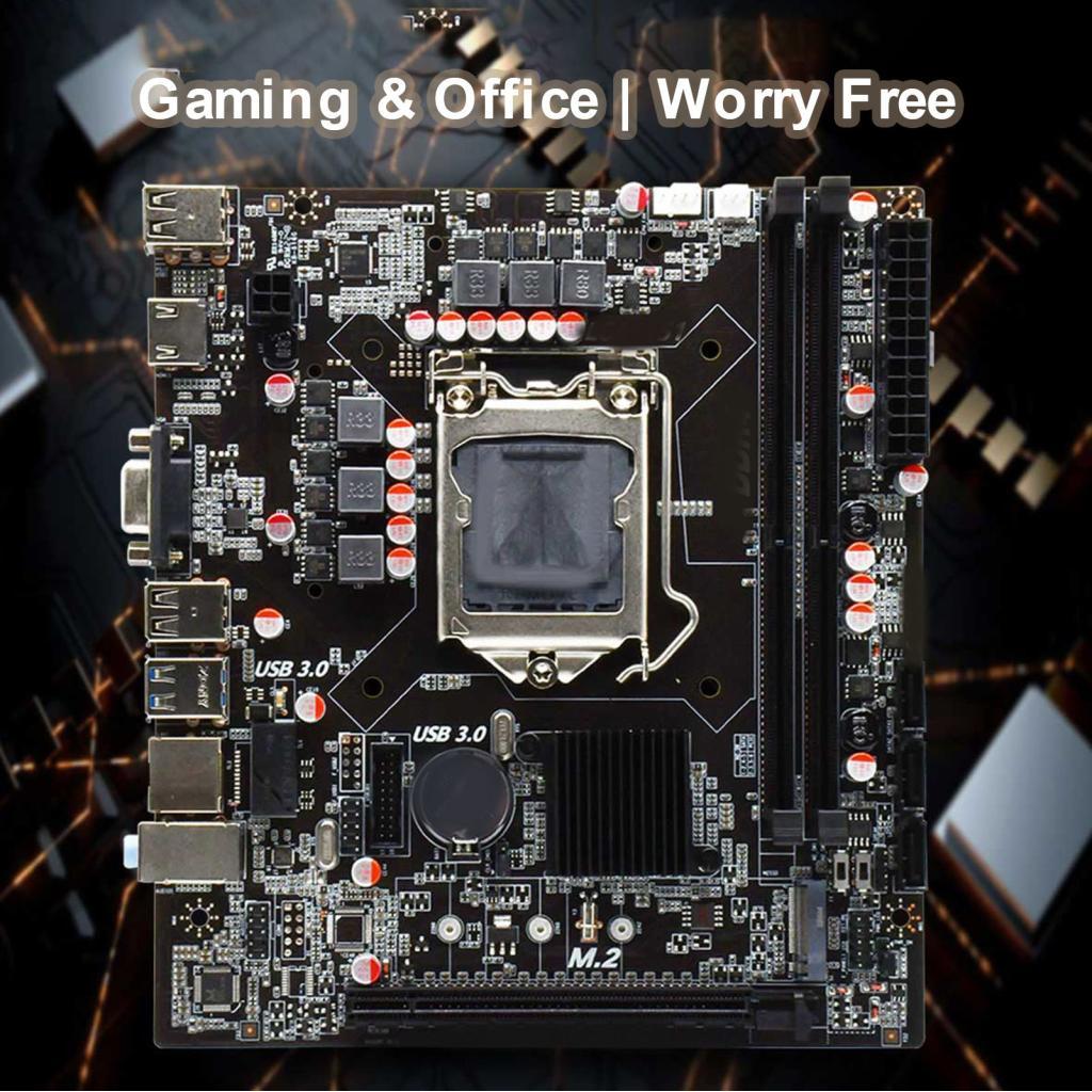 เมนบอร์ด LGA1151 DDR4 Intel H310 ชิปเซ็ตสําหรับ 6th 7th 8th 9th Gen Core i3 i5 i7 Celeron Pentium 64