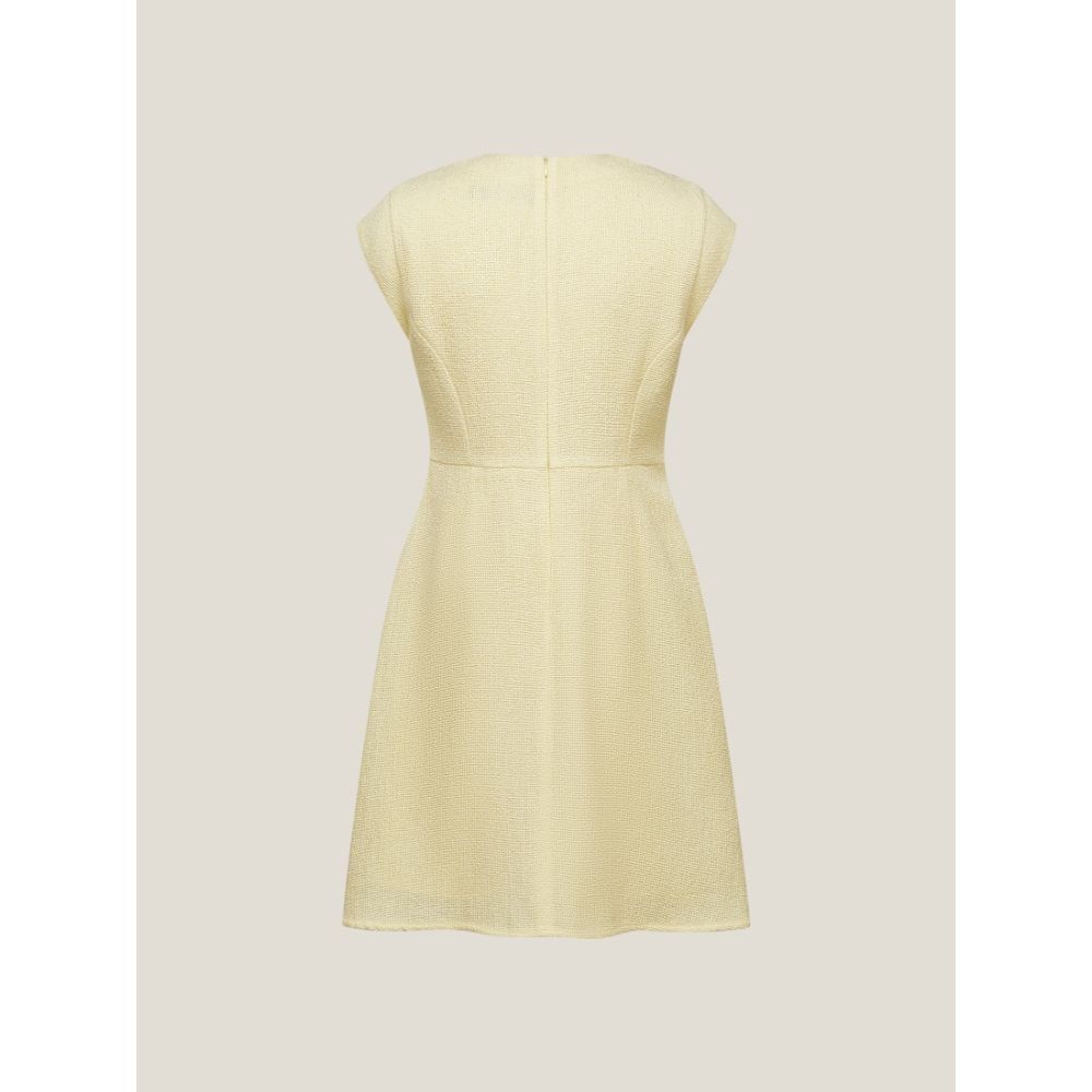 فستان Fit & Flare ‏G2000 ـ نسائي أصفر — صورة 2