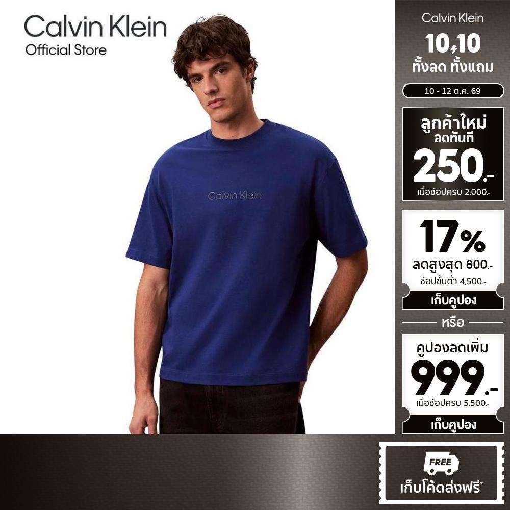CALVIN KLEIN تيشيرت رجالي Relaxed بالشعار — صورة 2