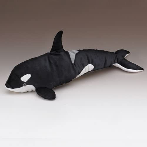 40 ซม.Super Soft Killer Whale ตุ๊กตาจําลอง Killer Whale ตุ๊กตาย้อนกลับ Halberd Whale ของเล่นตุ๊กตาขอ