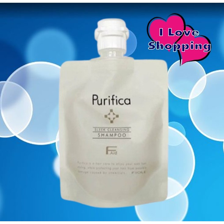 FIOLE Purifica Sleek Cleansing Shampoo 100 ml ช่วยดูแลเส้นผมที่เปราะเนื่องจากการฟอกขาว