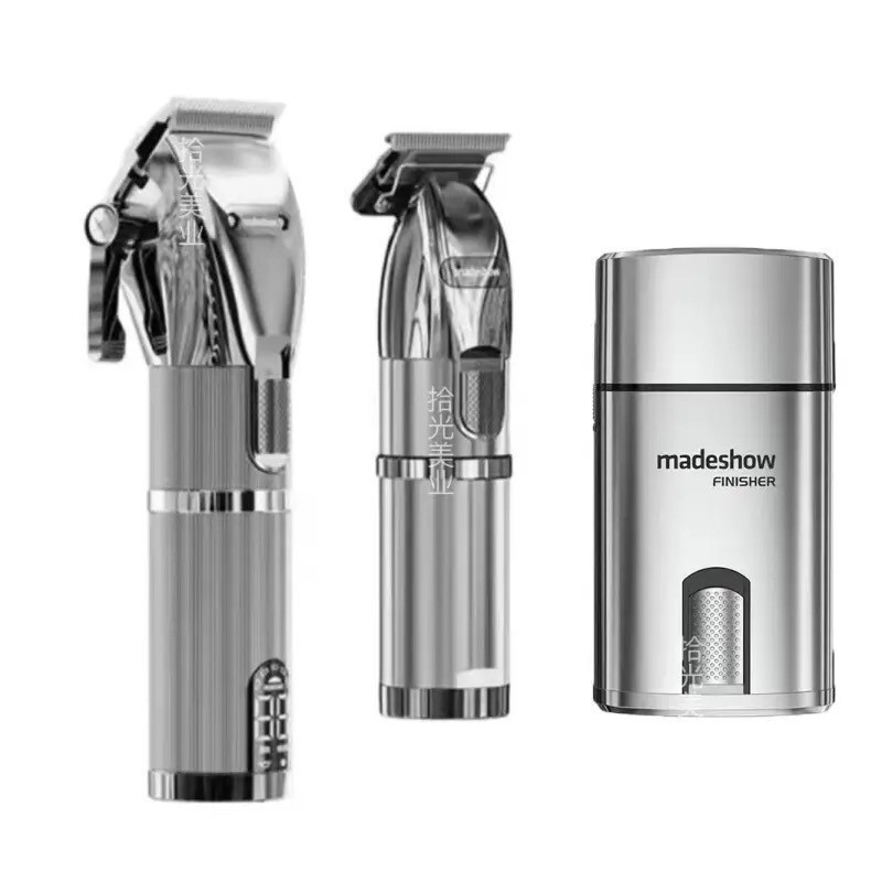 ของแท้ Akome Hair Clipper m5m6Engoraving Push M7Whitening อุปกรณ์สามชิ้นชุด Gradient ร้านทําผมไฟฟ้าผ