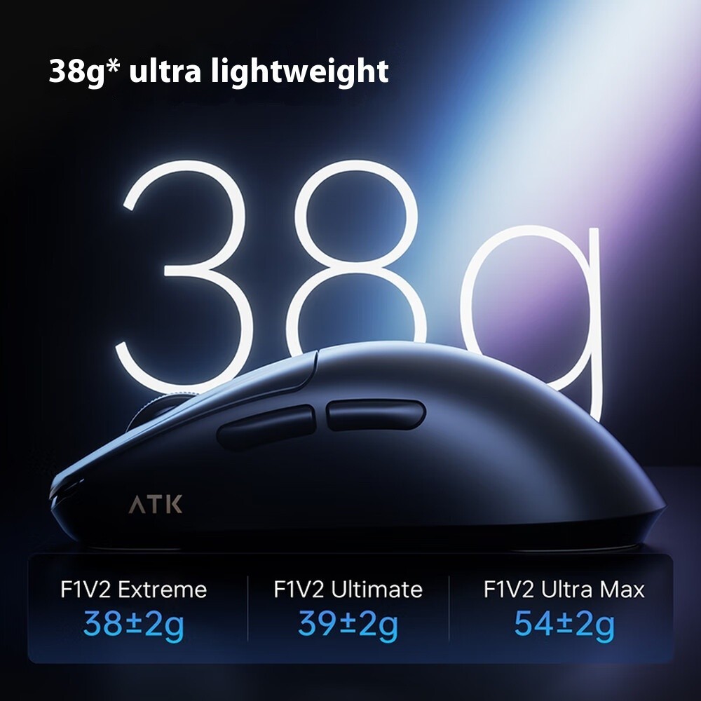 ATK GEAR Liekong F1V2 PAW3950เมาส์ 8K คู่น้ําหนักเบาเป็นพิเศษ - รูปที่ 2