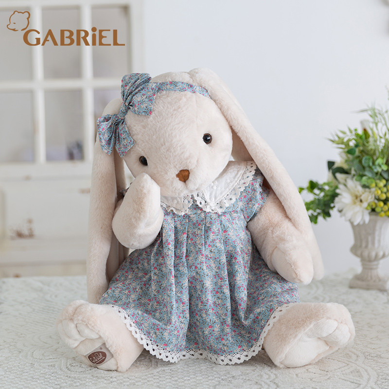 Gabriel Gabriel ของเล่นตุ๊กตากระต่ายขนาดใหญ่ที่มาพร้อมกับสาวของขวัญ Comforting ตุ๊กตาหมอนนอน