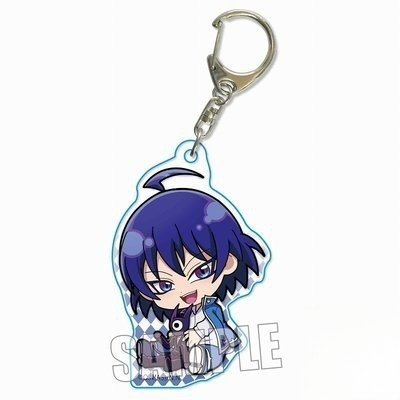 (ไมก้าในอะคริลิค) พวงกุญแจ IRUMA ราคา Mairimashita! Iruma-kun ver HUG อะนิเมะจิบิน่ารัก