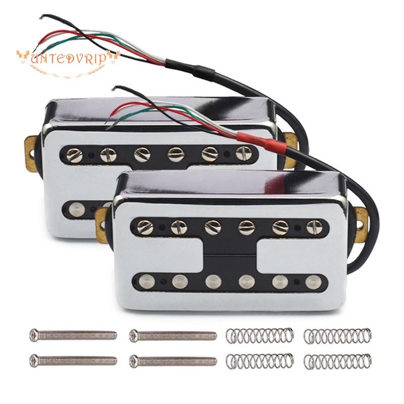 [Quick U]รถกระบะฮัมบัคเกอร์ 2 ชิ้นสําหรับกีตาร์ไฟฟ้าสไตล์ FT กีตาร์คอและสะพานรถกระบะกีตาร์ไฟฟ้า